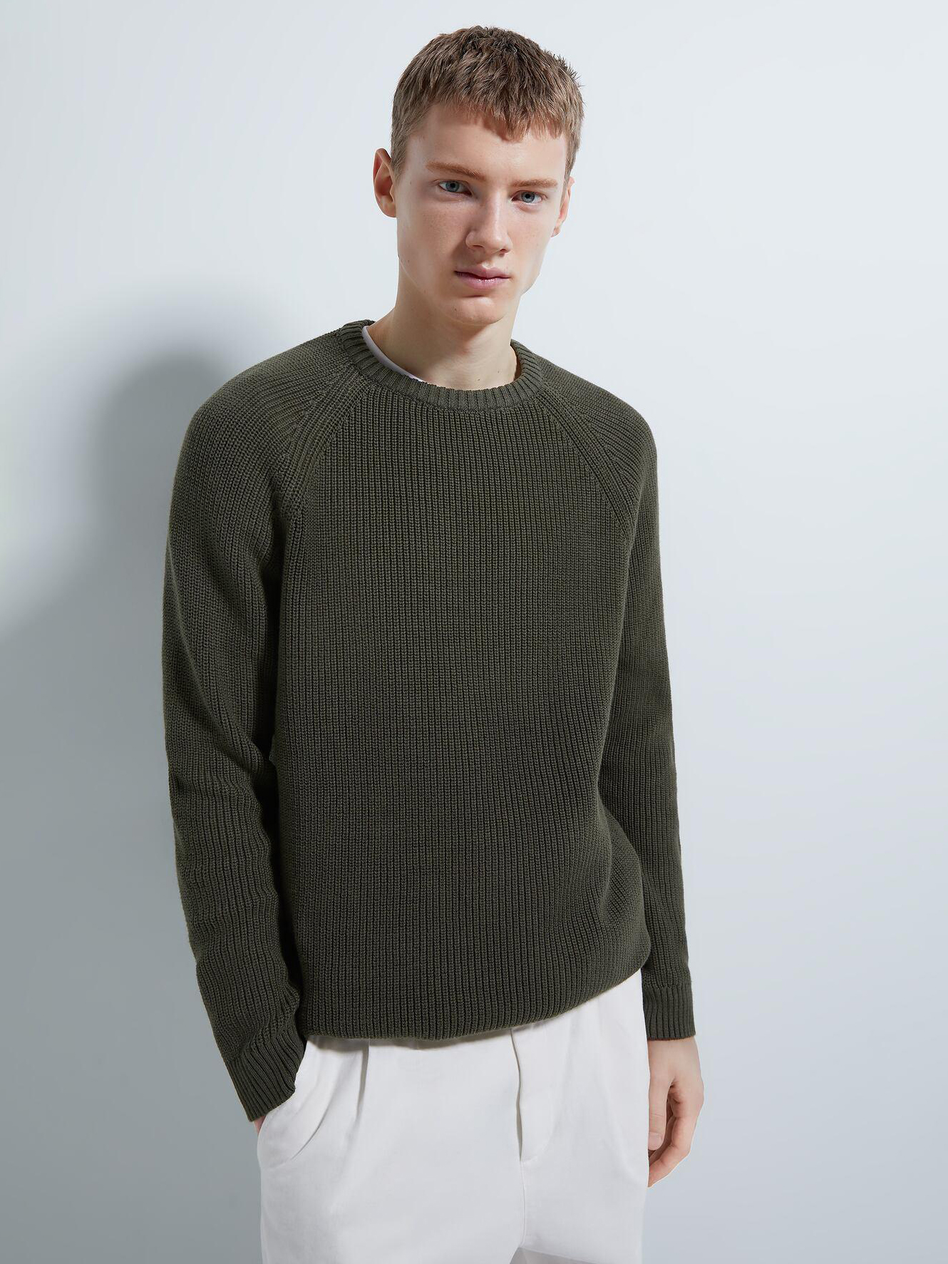 

Джемпер Zara XAZ229549JYAU L Зеленый