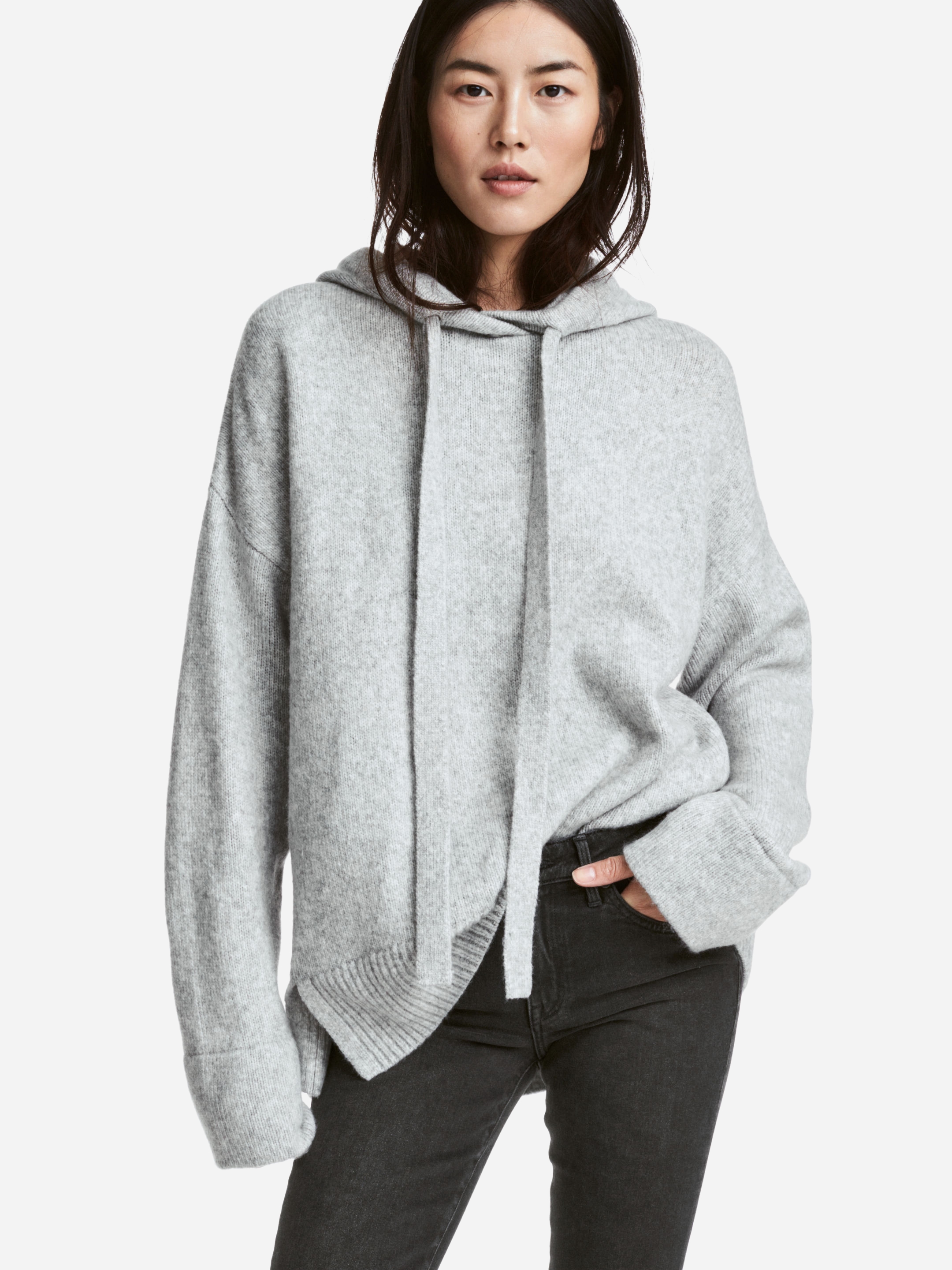 

Худи H&M XAZ149740VQZV M Серое