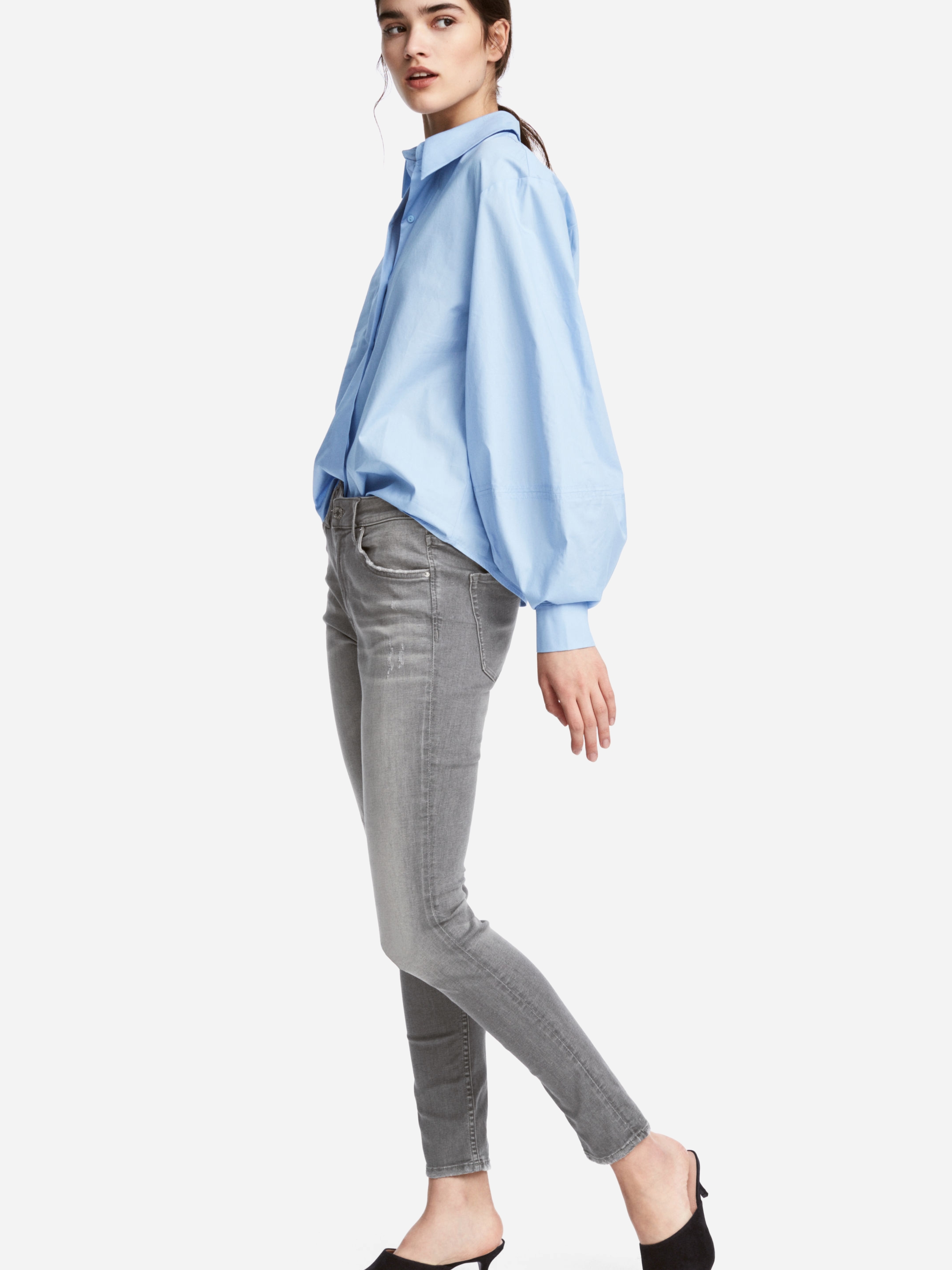 

Джинсы H&M XAZ070674HXFU  Серые, Джинсы H&M XAZ070674HXFU 28 Серые