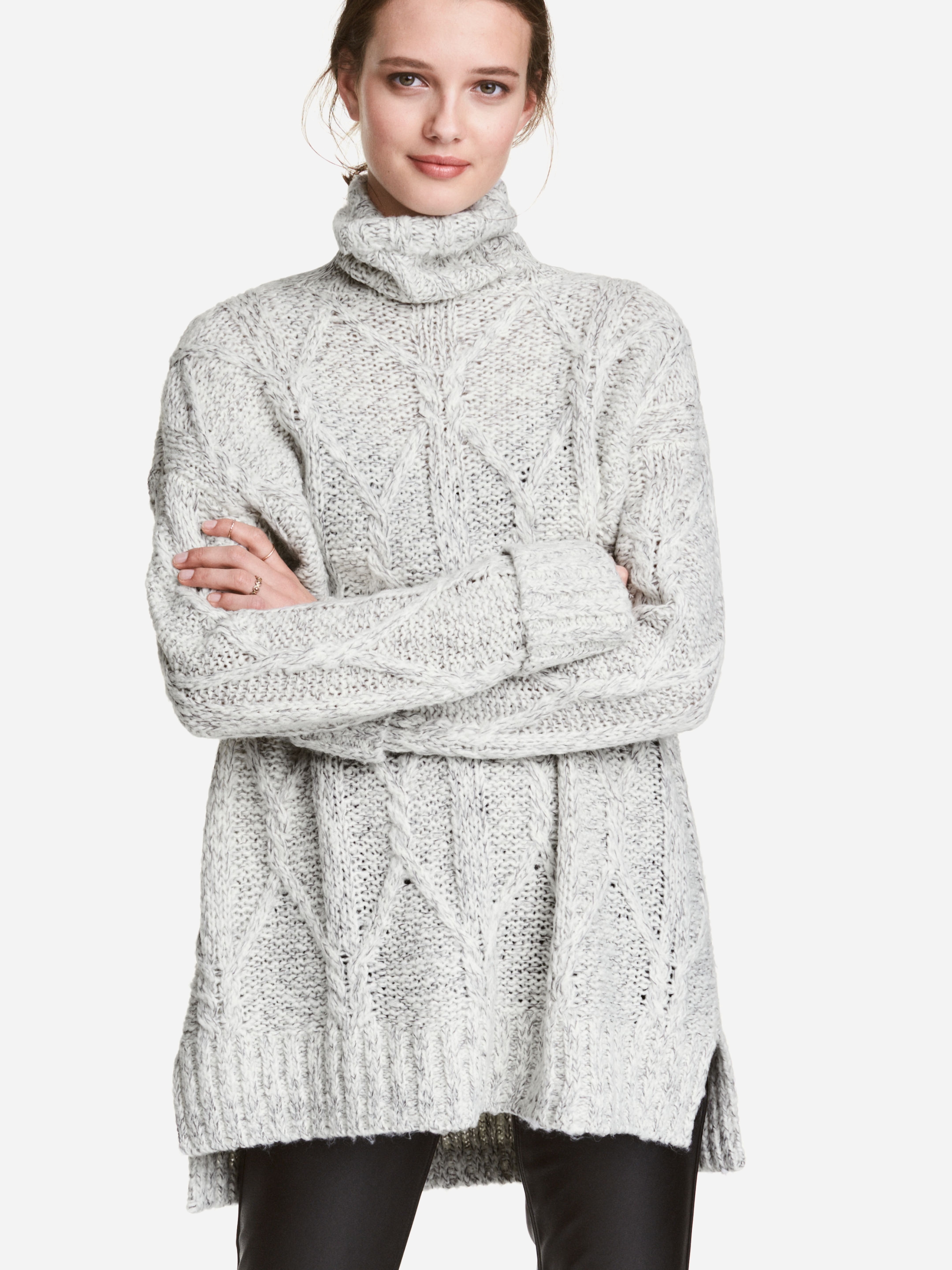 

Свитер H&M Divided XAZ064665VYNR S Светло-серый