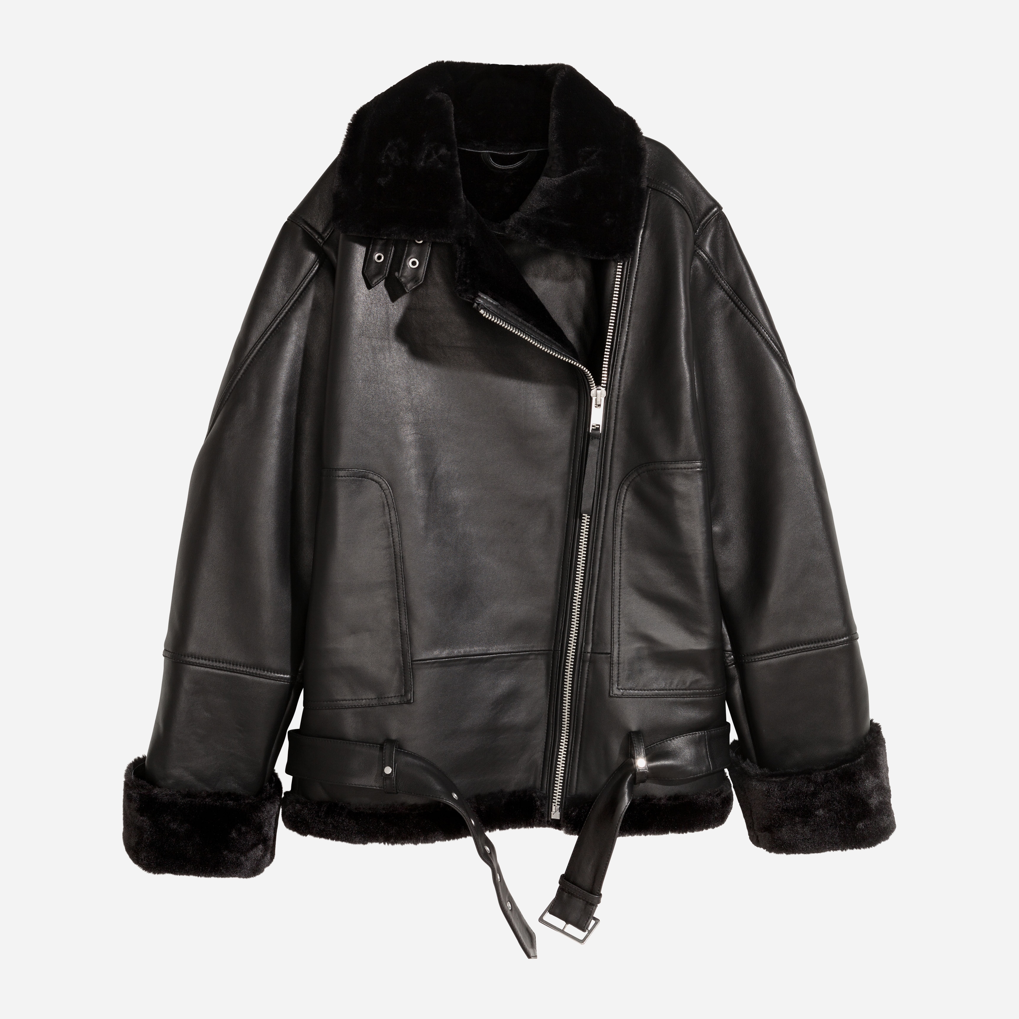 

Дубленка H&M XAZ181079LXUM 36 Черная