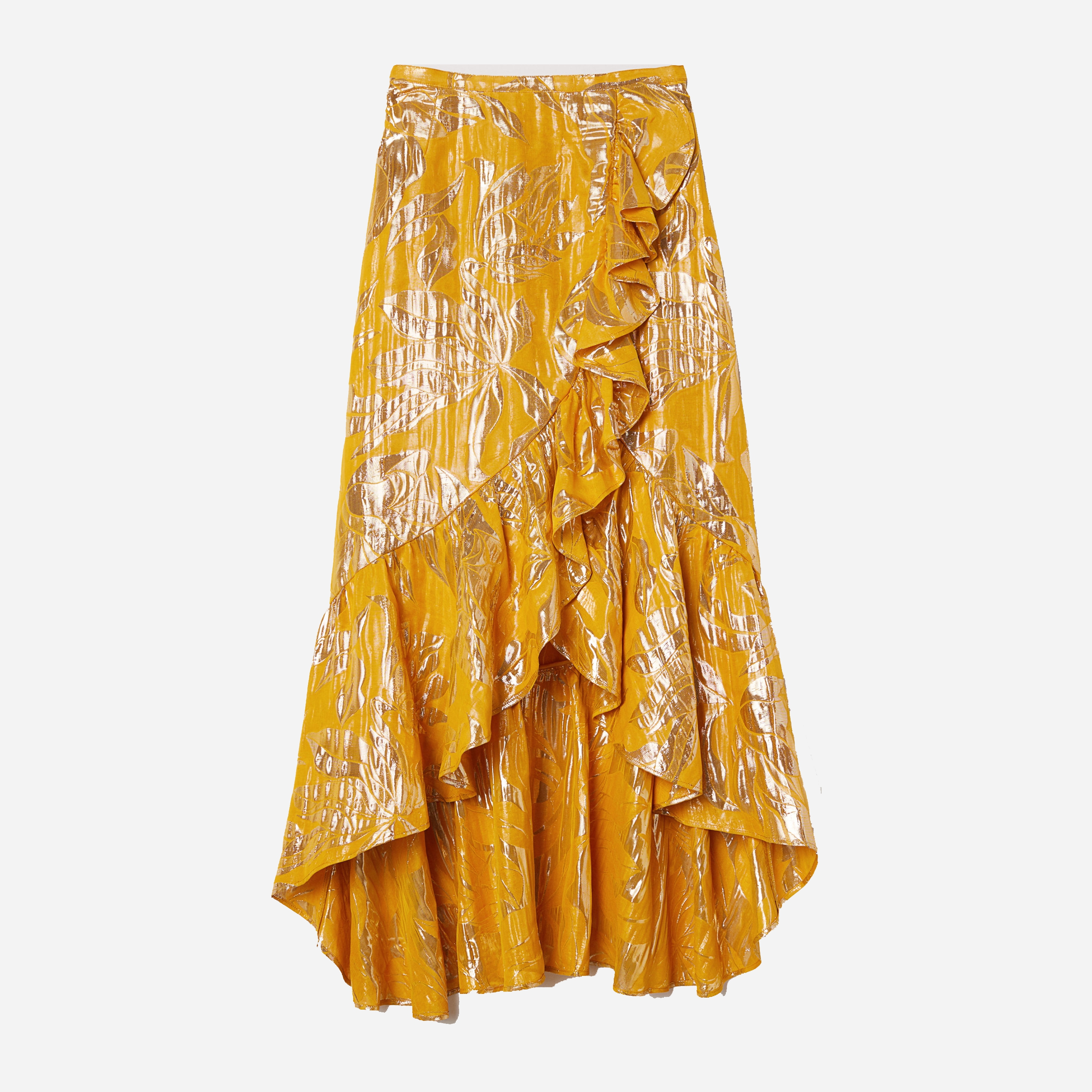 

Юбка H&M XAZ173108HIVS  Желтая с золотистым, Юбка H&M XAZ173108HIVS 34 Желтая с золотистым