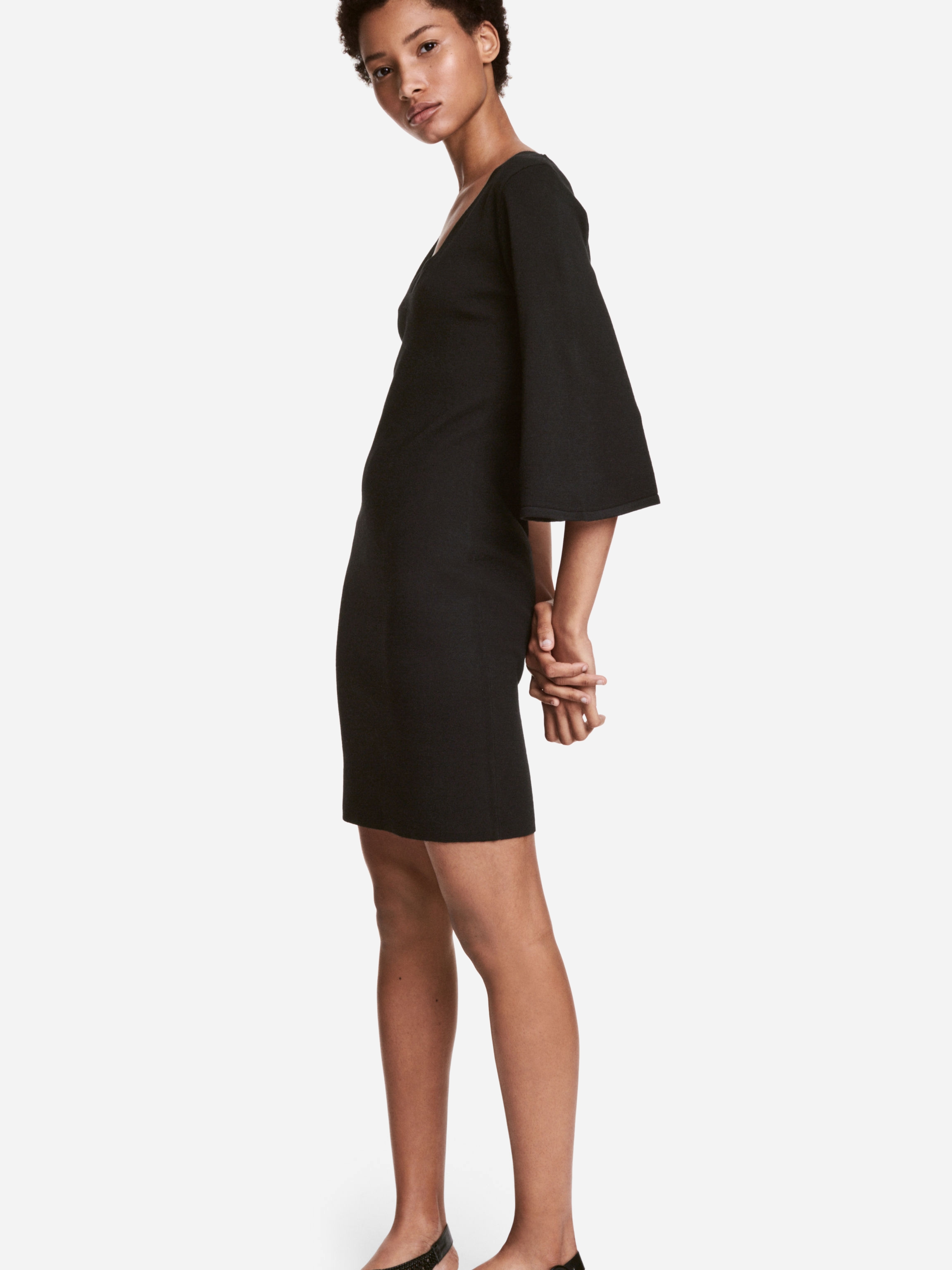 

Платье H& XAZ127389OBOU  Черное, Платье H&M XAZ127389OBOU M Черное