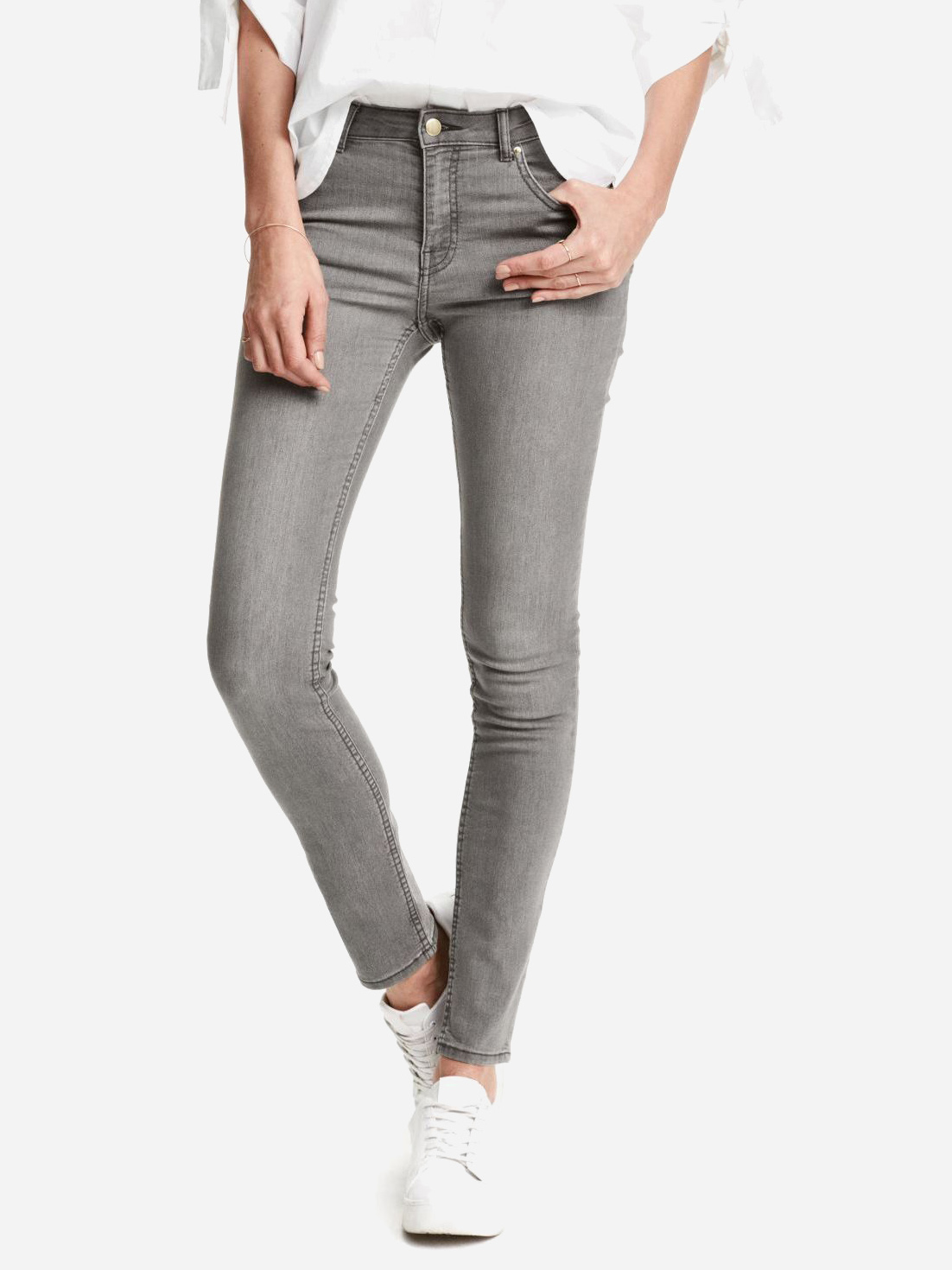 

Джинсы H&M 0355953-4  Серые, Джинсы H&M 0355953-4 36 Серые