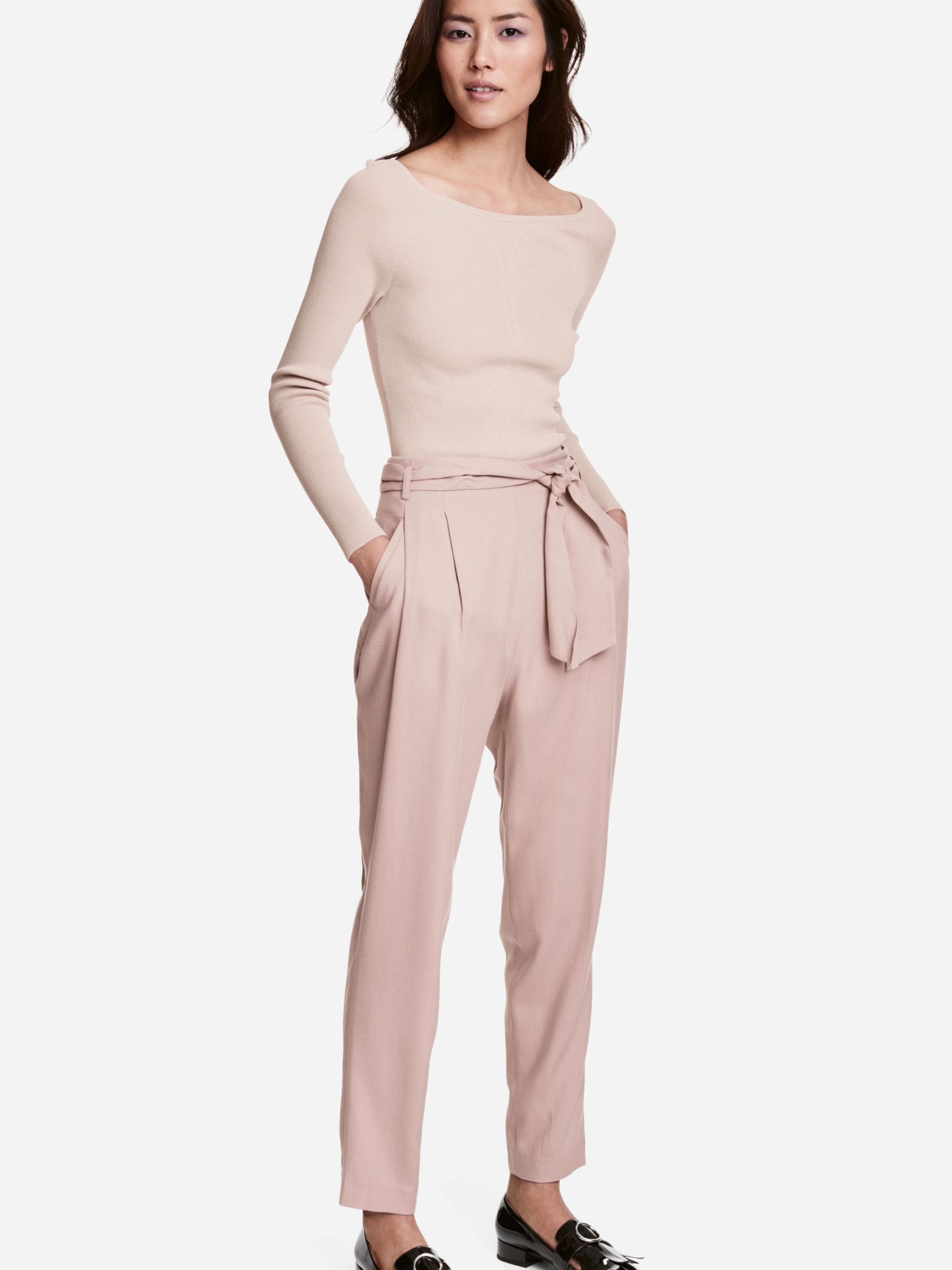 

Брюки H&M XAZ129568KCPF  Бежевые, Брюки H&M XAZ129568KCPF 40 Бежевые