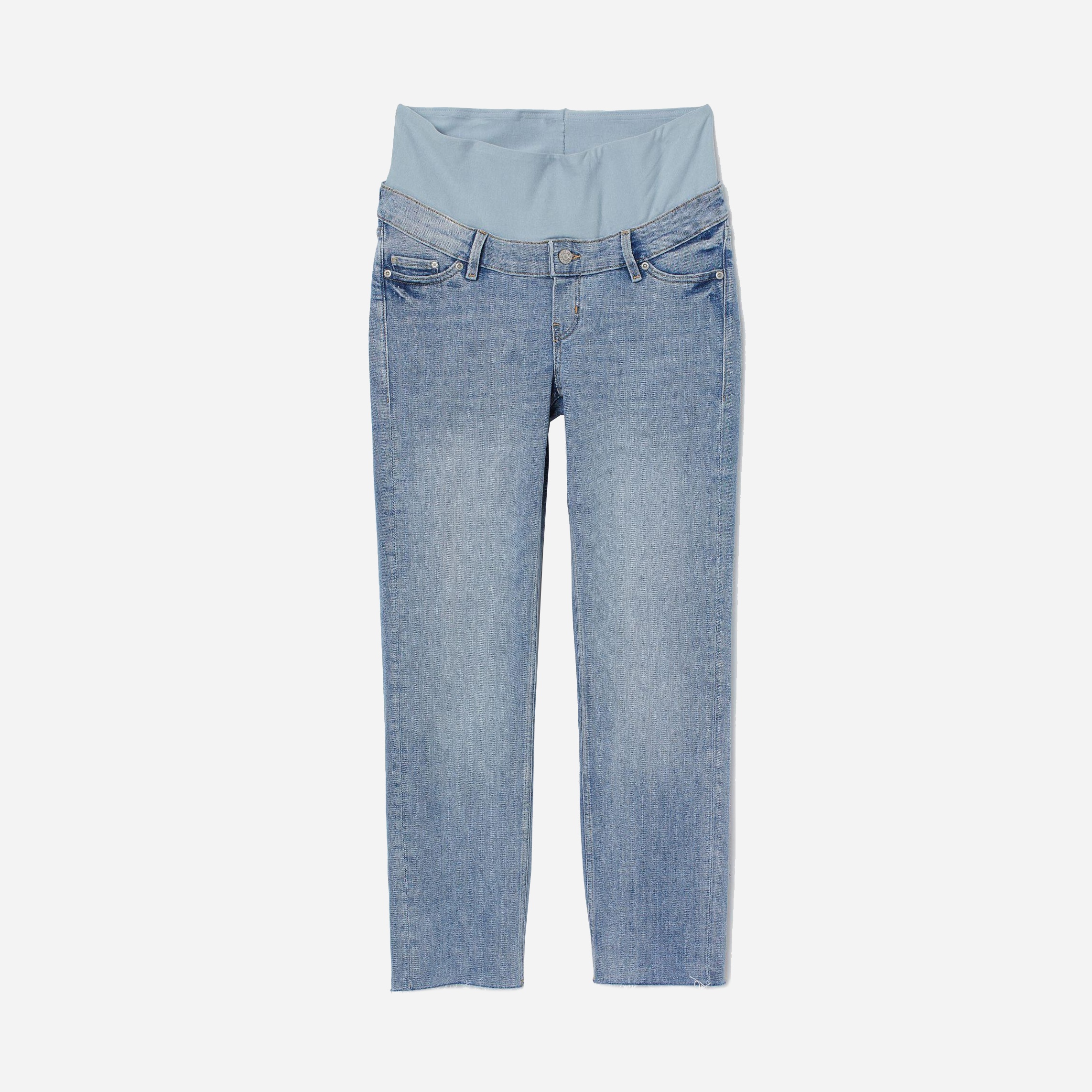 

Джинсы для беременных H&M 8365381-ACWX XXL Светло-синие