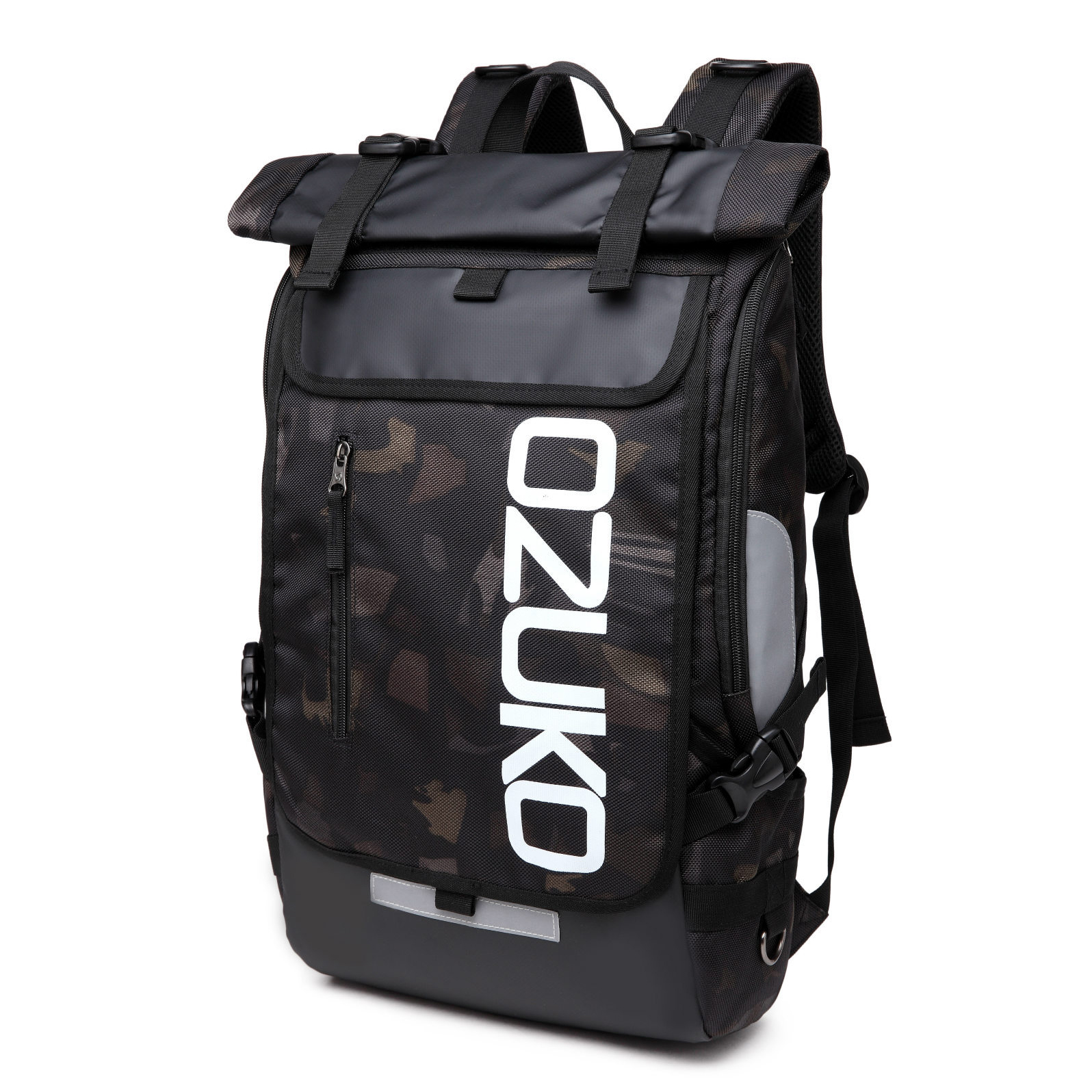 

Рюкзак Роллтоп OZUKO RollTop 8020 камуфляжный