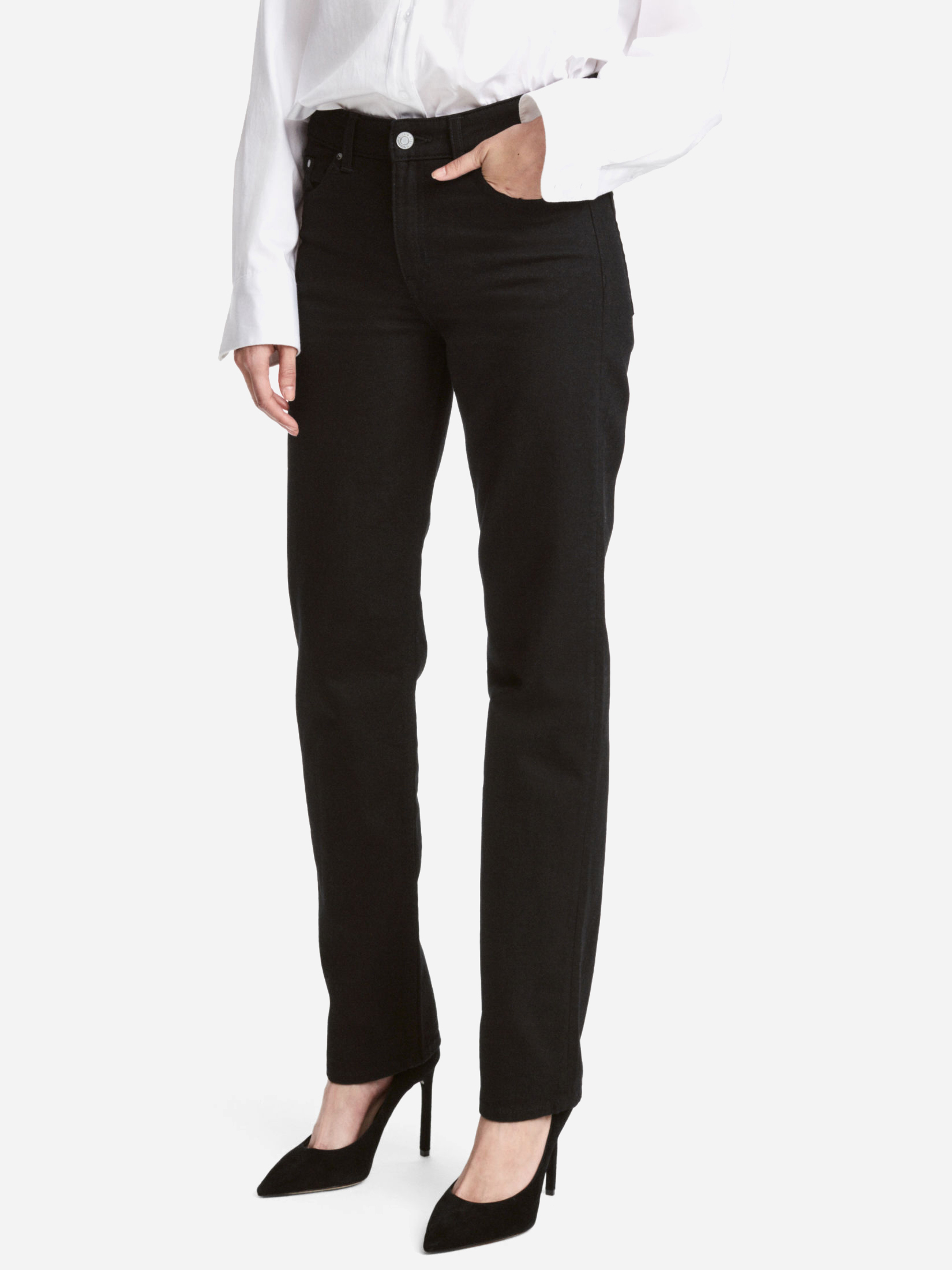 

Джинсы H&M 4002856-AAAD 31/30 Черные