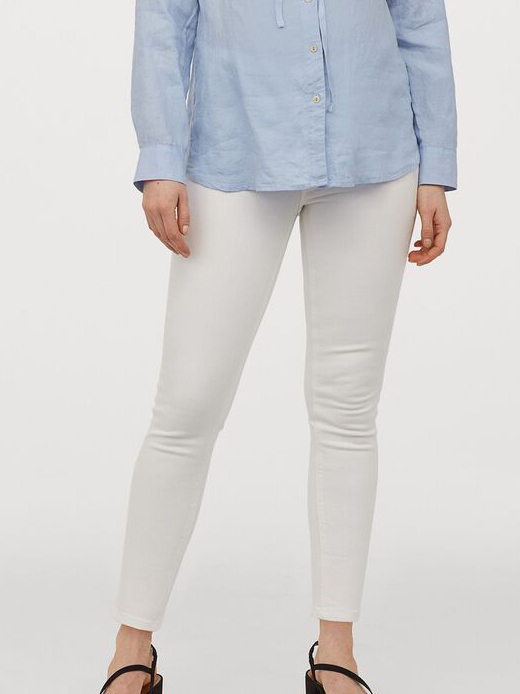

Джинсы для беременных H&M 060810172 XL Белые