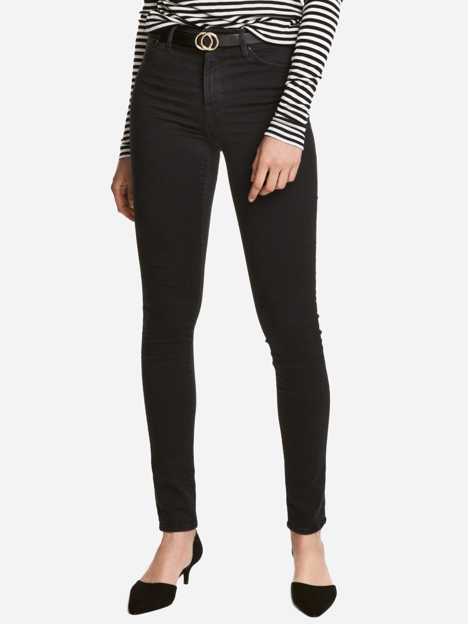 

Джинсы H&M 3991368-AAAD 27/28 Черные