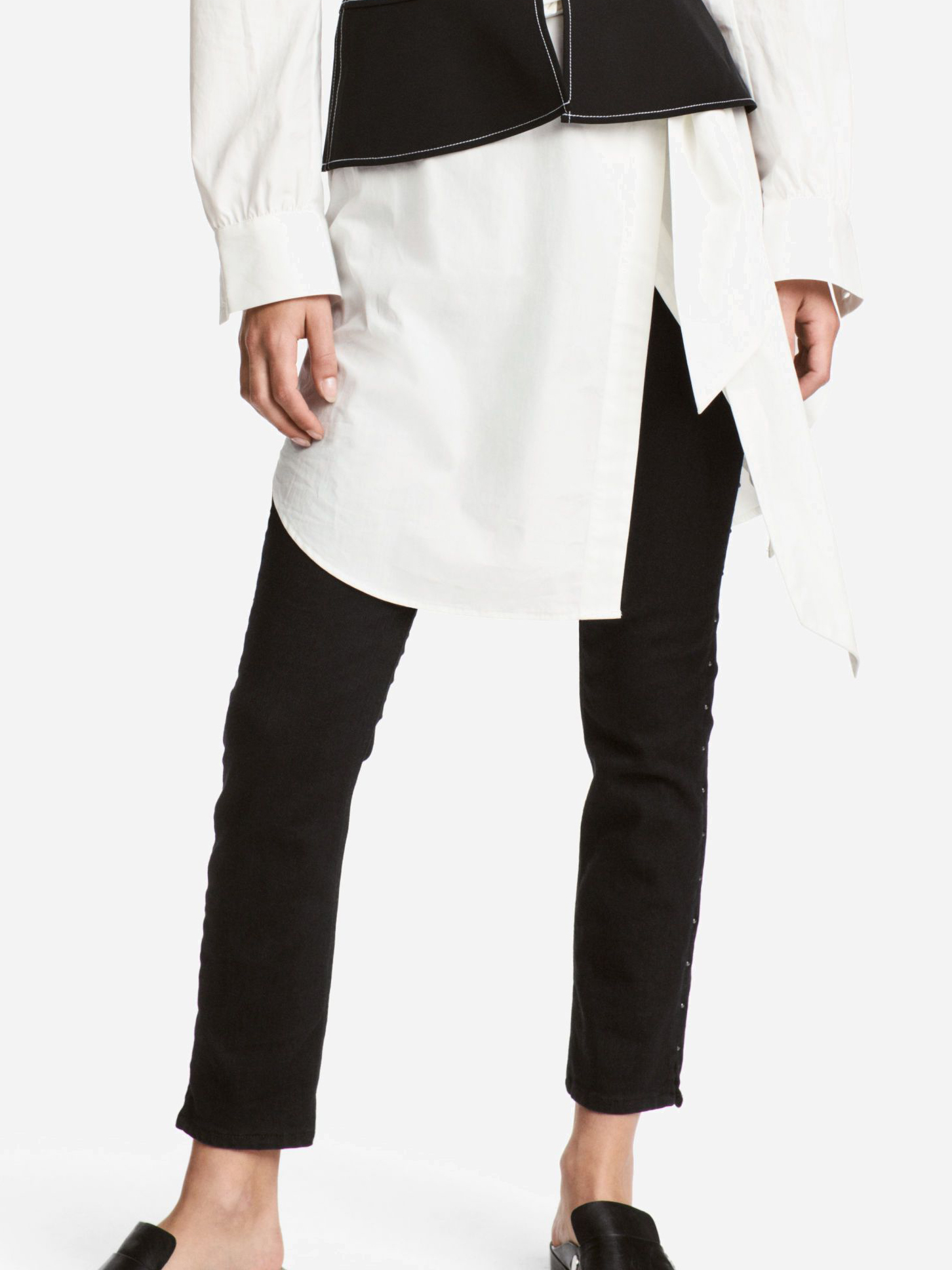 

Джинсы H&M 5296006-AAAD 26 Черные