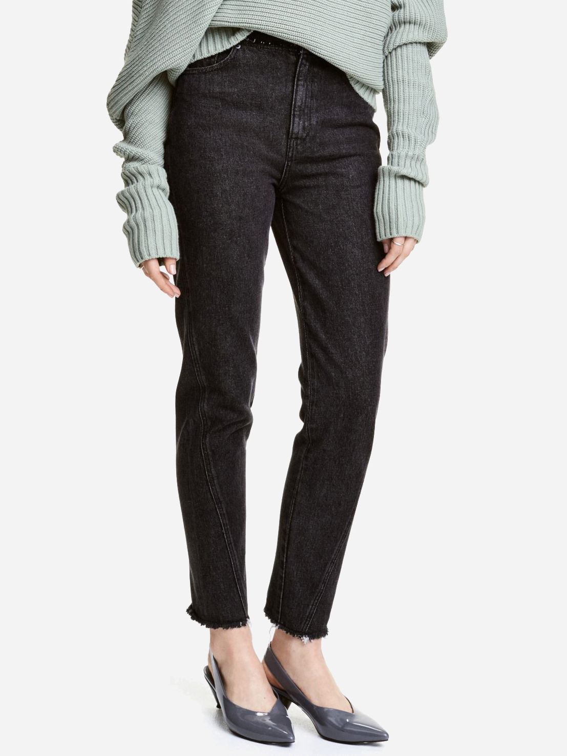 

Джинсы H&M 8530883  Темно-серые, Джинсы H&M 8530883 34 Темно-серые