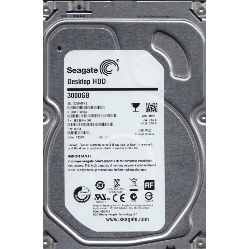 

Жосткий диск Seagate ST3000DM003 (ST3000DM003)