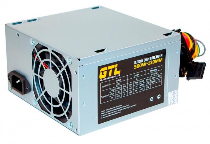 

Блок питания GTL 500W (GTL-500-80)