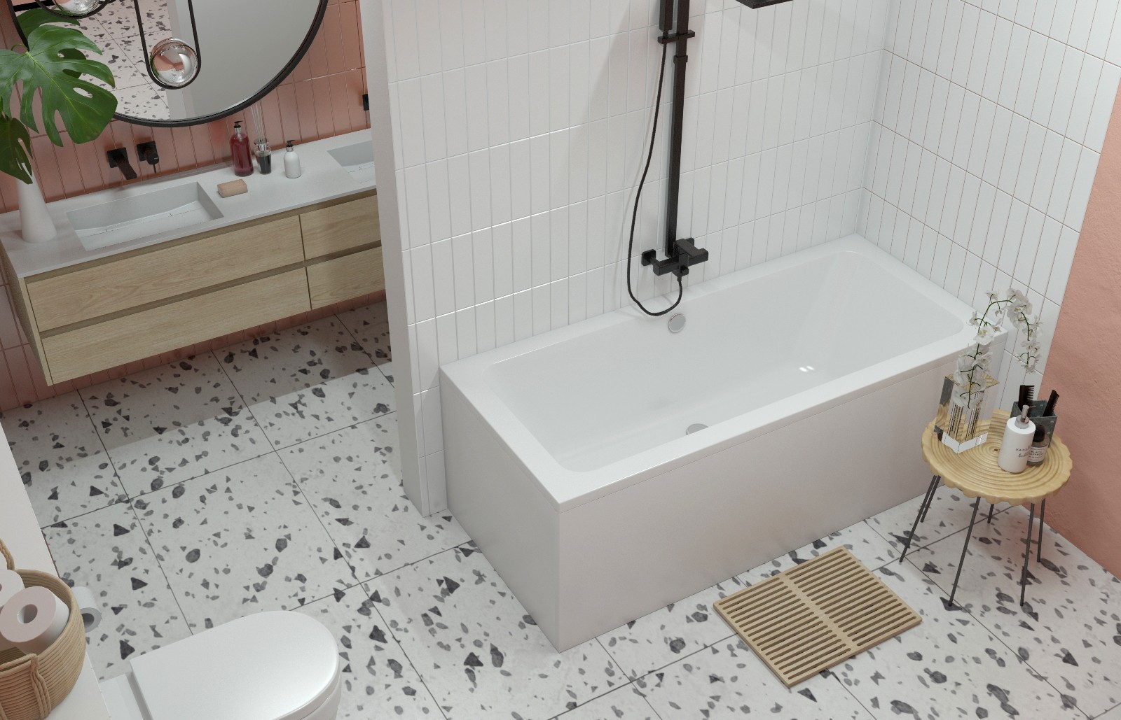 

Акриловая ванна Lavinia Boho Pure 170x75 см без ножек 37100075