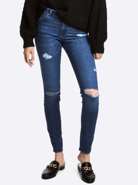 

Джинсы H&M 2hm044400580 36 Синие
