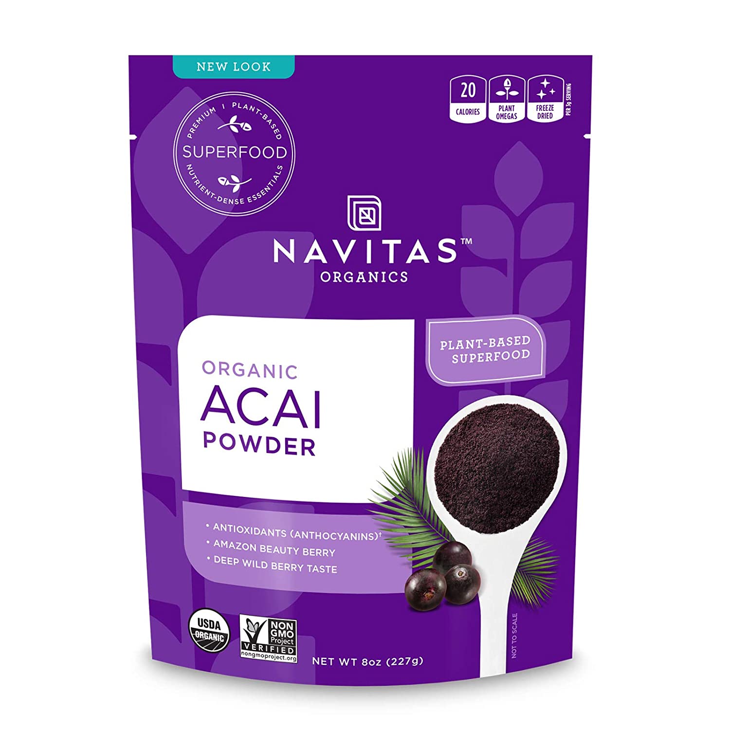 

Navitas Organics Organic Acai Powder 227 г (4384303808)