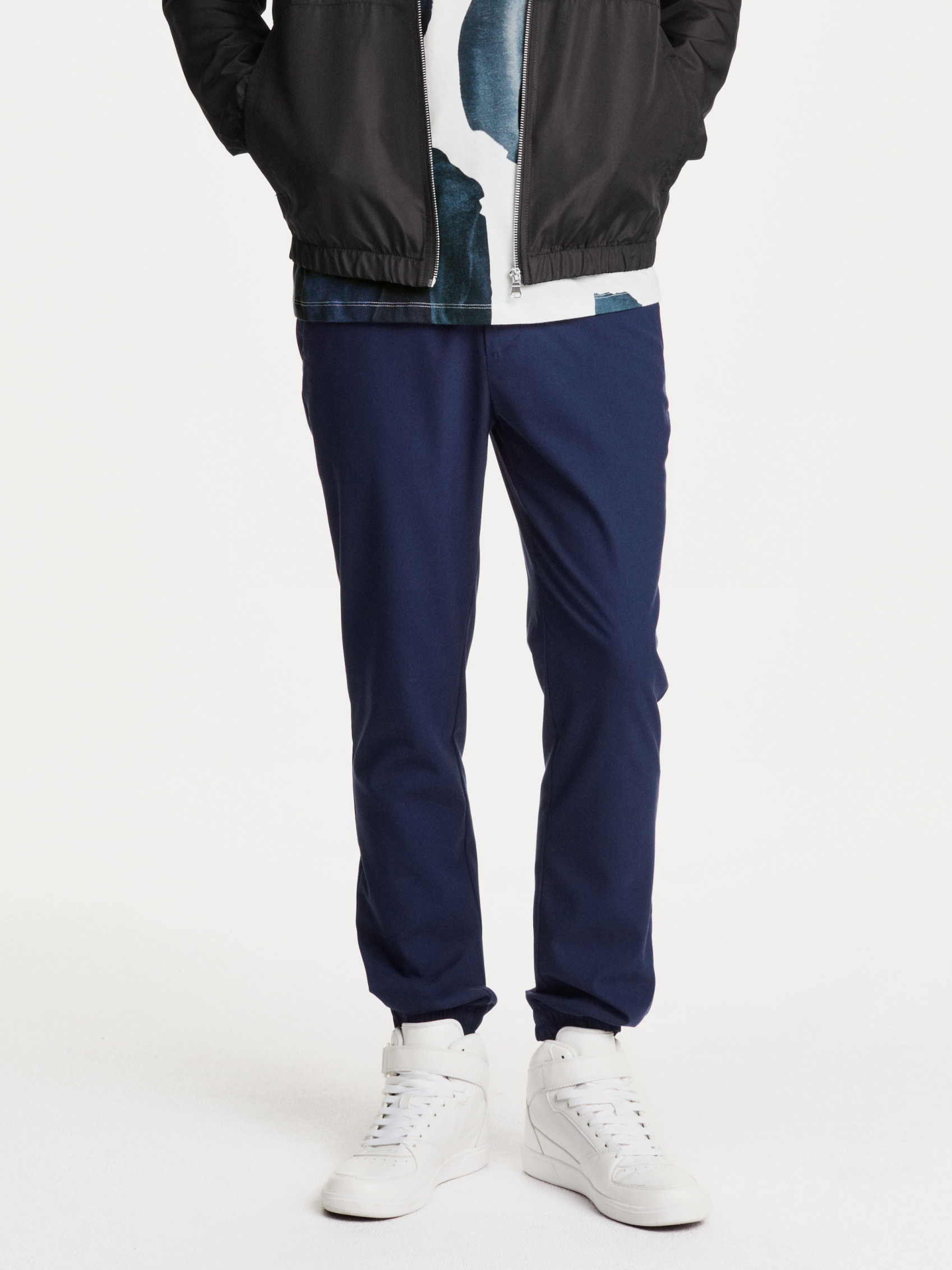 

Брюки H&M XAZ038776YJKP 52 Темно-синие