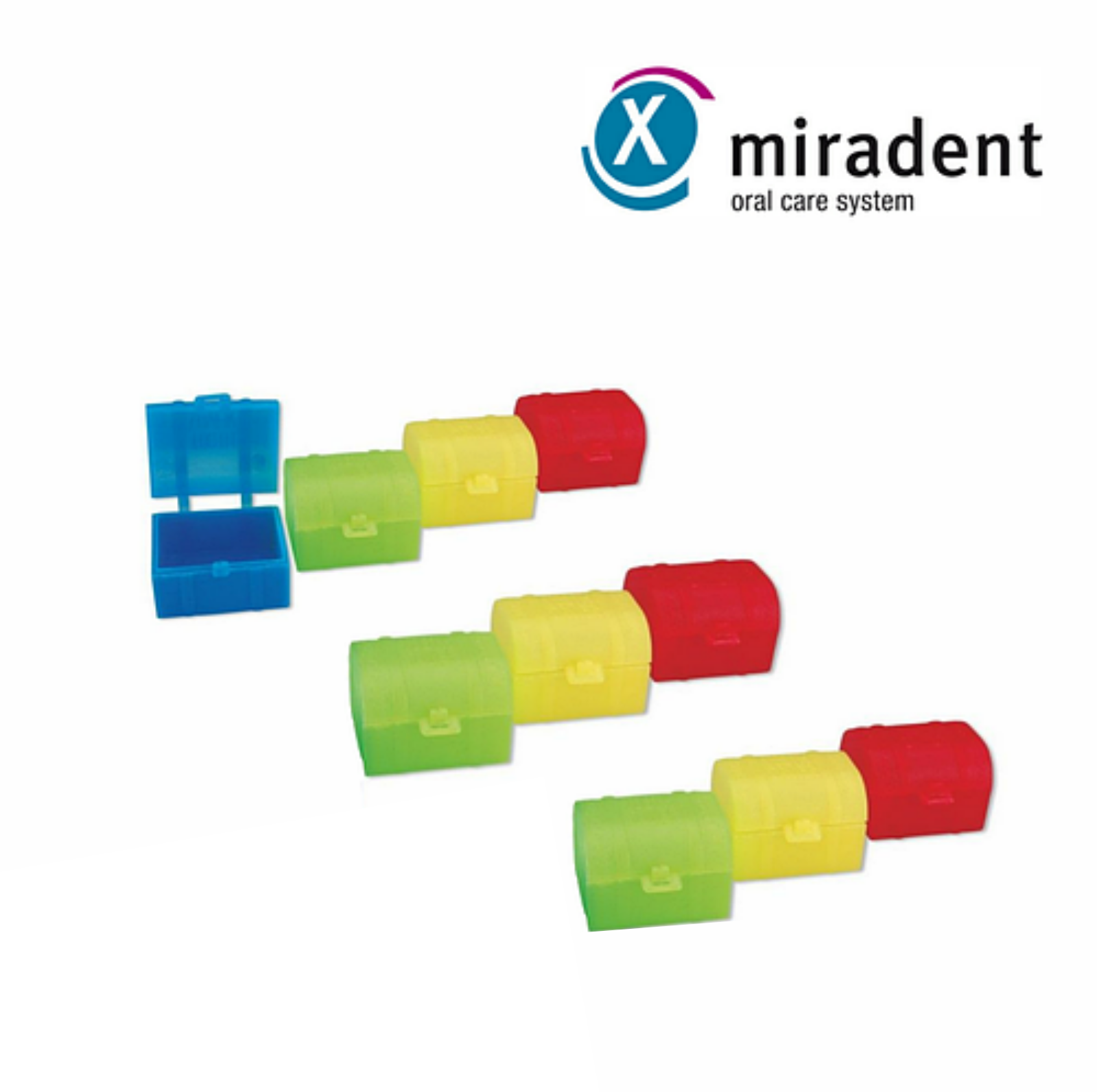 

Cундучки для молочных зубов miradent Miratoi 100 шт