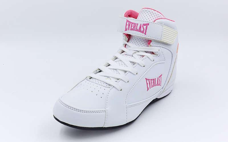 

Боксерки женские EVERLAST JUMP бело-розовые р.40,5 (US-9,5)
