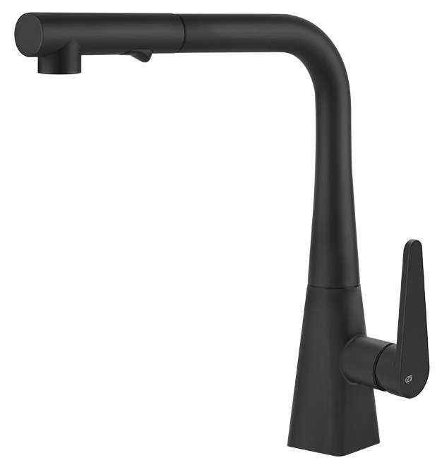 

Смеситель кухонный Gessi Proton S черный матовый (60107#299)