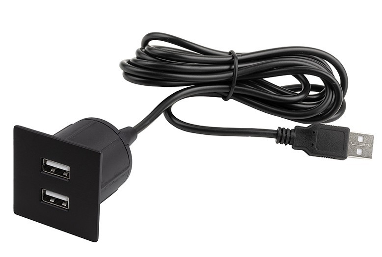 

Мебельная USB розетка ASA VersaPick черная матовая (060.29Z.00013)
