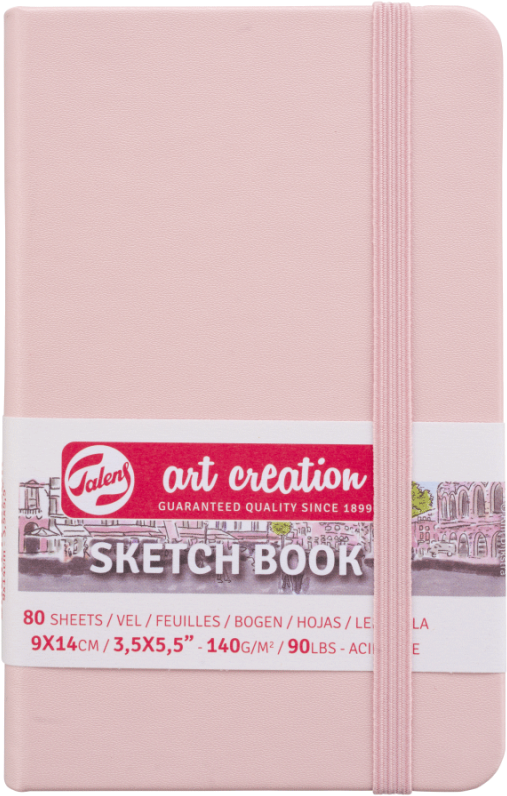 

Блокнот для графики Royal Talens Art Creation 140 г/м2 9 х 14 см 80 листов Pastel Pink (8712079455866)