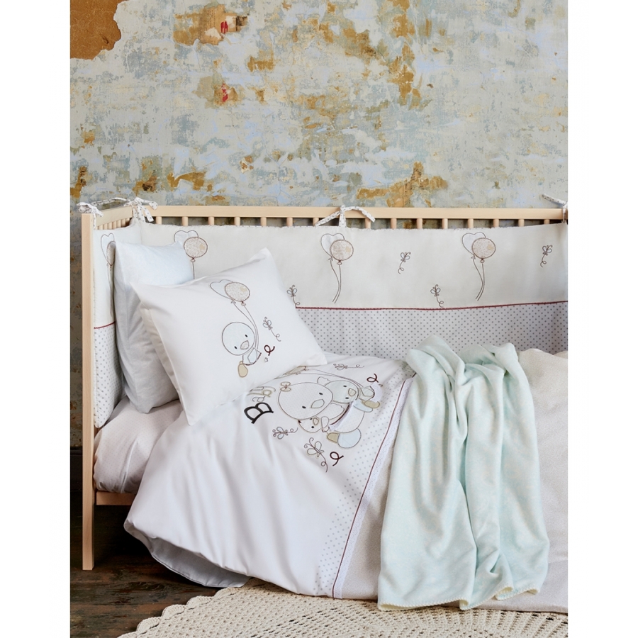 

Постельное белье для младенцев Karaca Home - Baby Ducks 2017-1 аппликация