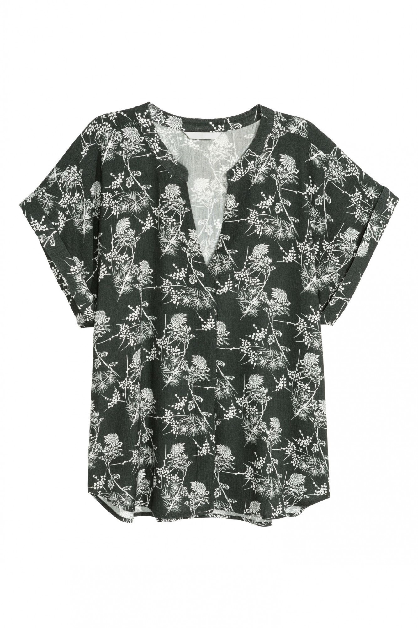 

Блуза H&M 34 Темно-зеленый 3770623sdm