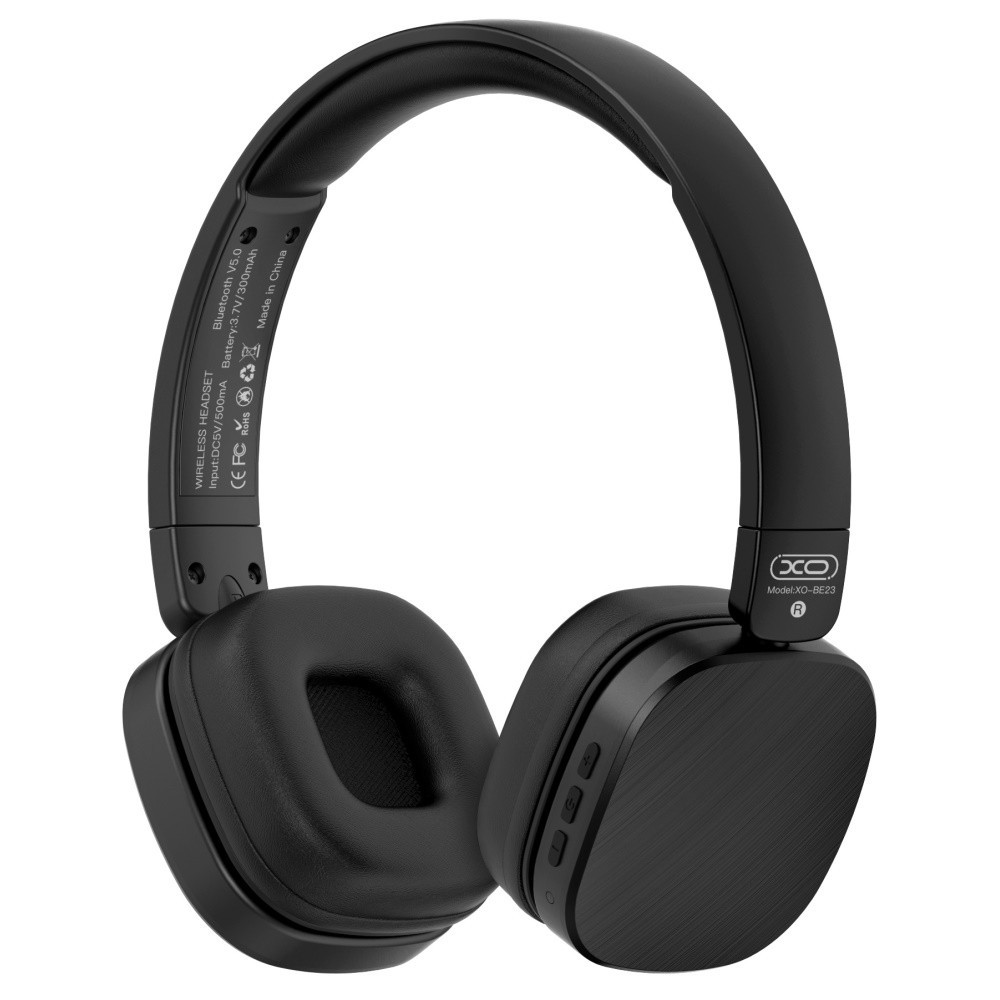 

Наушники XO BE23 Stereo Earphone Bluetooth 5.0 black
