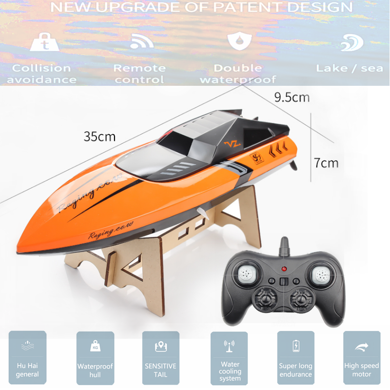 

Катер на радиоуправлении Toys-Sky C168 оранжевый