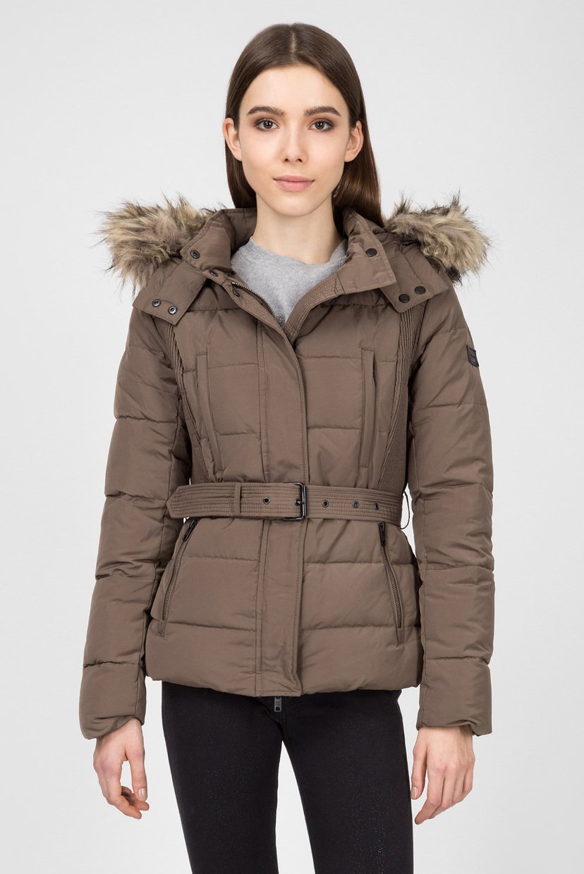 

Женский оливковый пуховик OLIVIA Pepe Jeans L PL401548