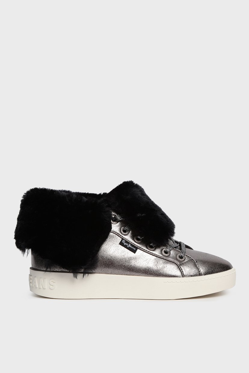 

Женские серебристые хайтопы BRIXTON FLAP Pepe Jeans 36 PLS30889