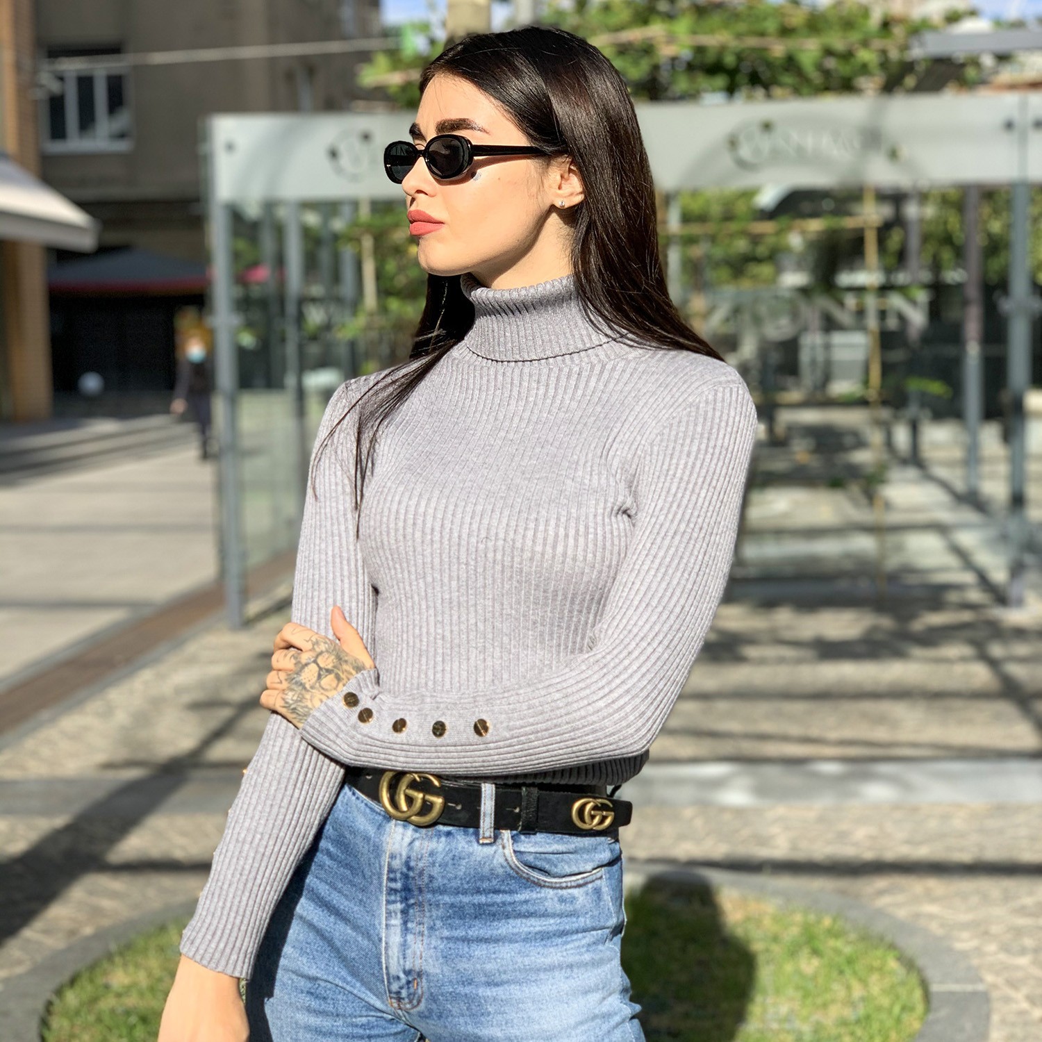 

Водолазка Fashion  Серый (610, Водолазка Fashion M Серый (610)