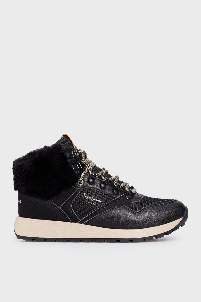 

Женские черные хайтопы DEAN CITY Pepe Jeans 37 PLS31083