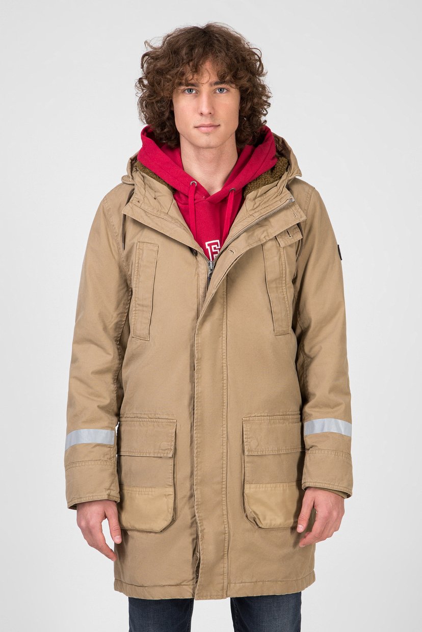 

Мужская бежевая парка WILL Pepe Jeans L PM402149