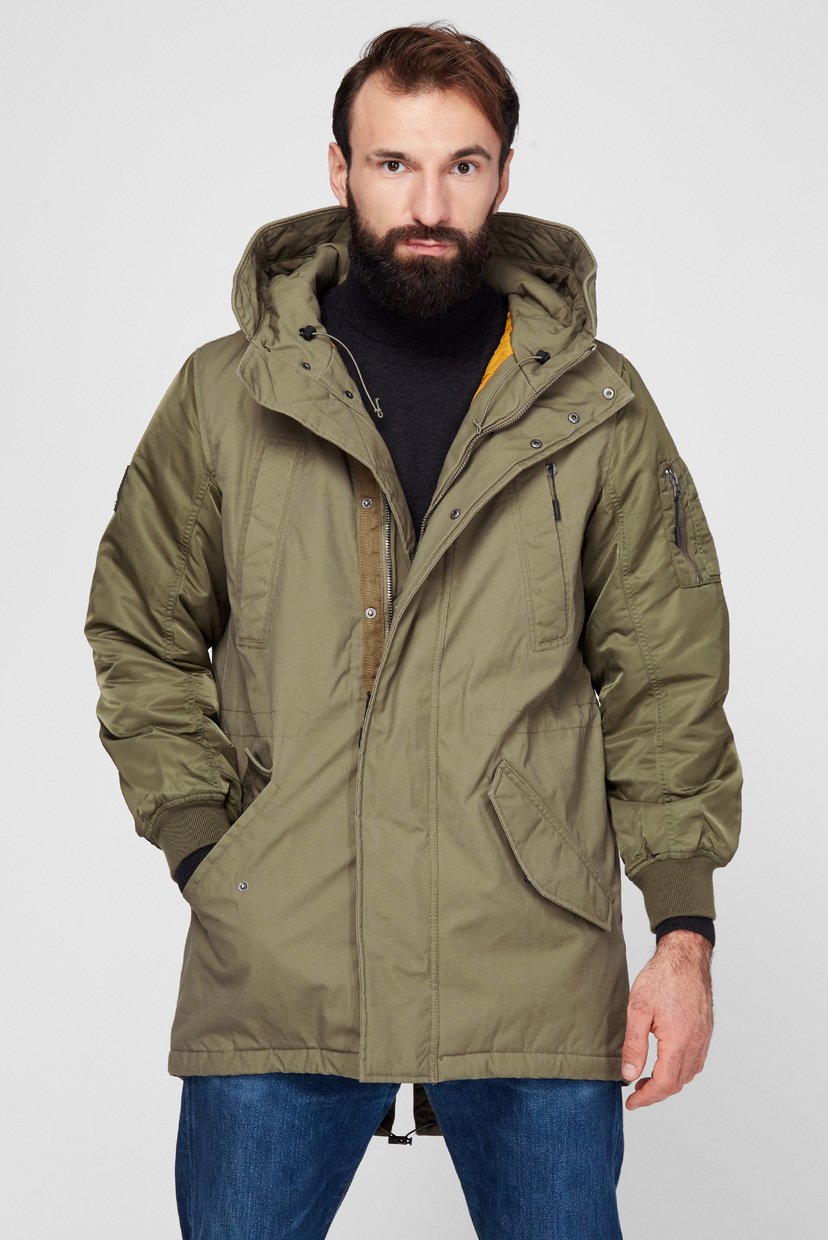

Мужская зеленая парка GREENE Pepe Jeans XL PM402302