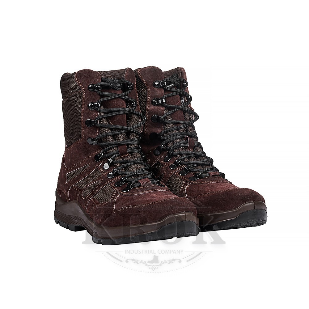 

Ботинки KROK из велюра 36 коричневые L5118 brown