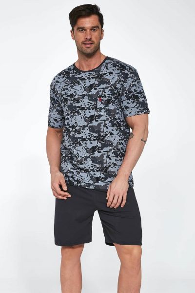 

Мужская пижама 297-21 Military 01 Cornette графитовая, Мужская пижама 297-21 Military 01 Cornette графитовая S