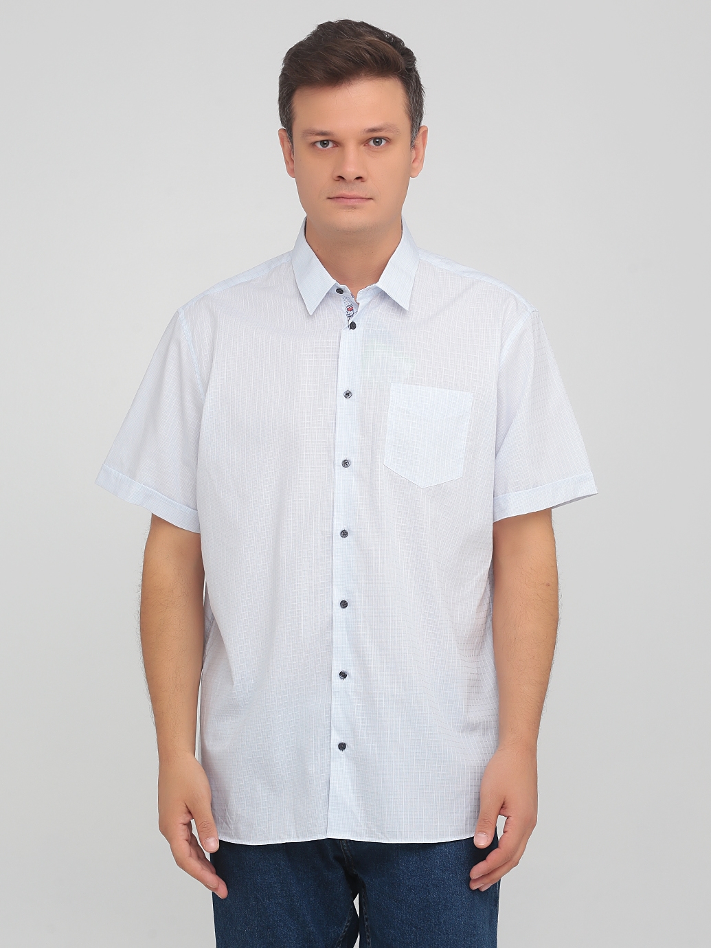 

Рубашка C&A 2042990 XXL Голубая