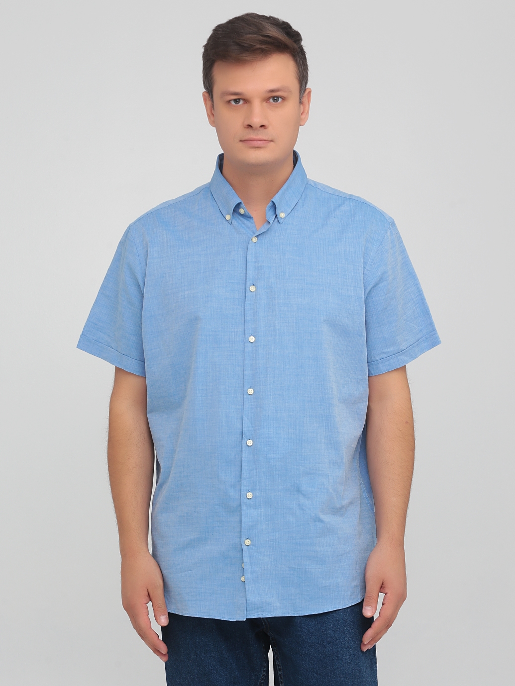 

Рубашка C&A 2083635 XXL Голубая