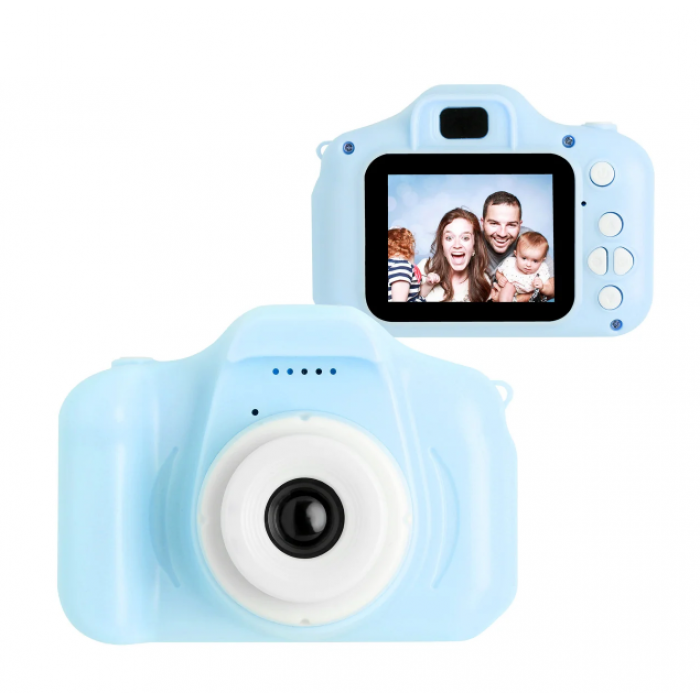 

Детский цифровой фотоаппарат Kids Camera GM14 с записью видео Синий Imnn1216 (im47474)