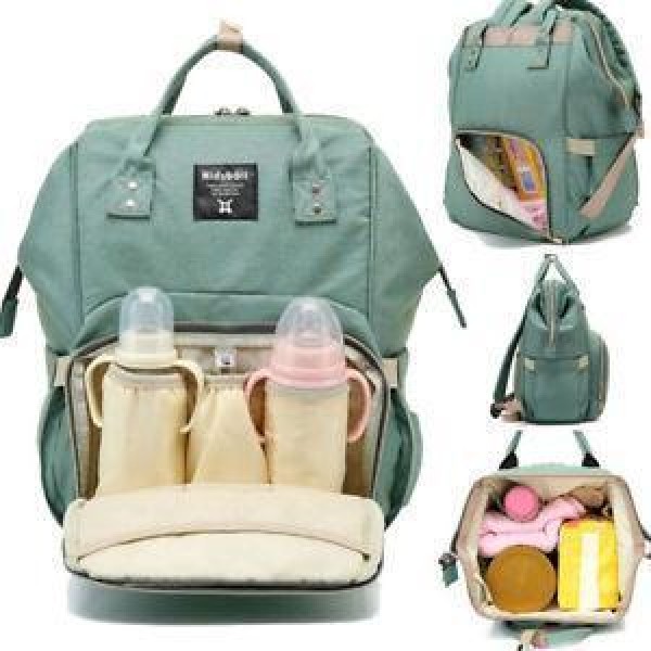 

Сумка-рюкзак для мам MOTHER BAG el-1230 ЗЕЛЕНАЯ
