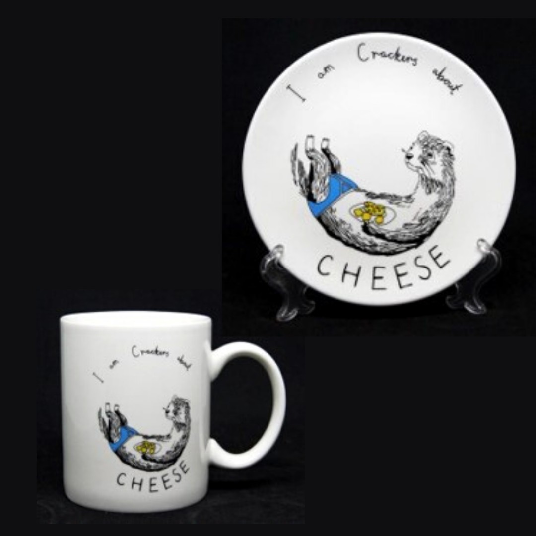 

Набор чашка и тарелка Cheese Fan Olens DL21012653-10C-10Р