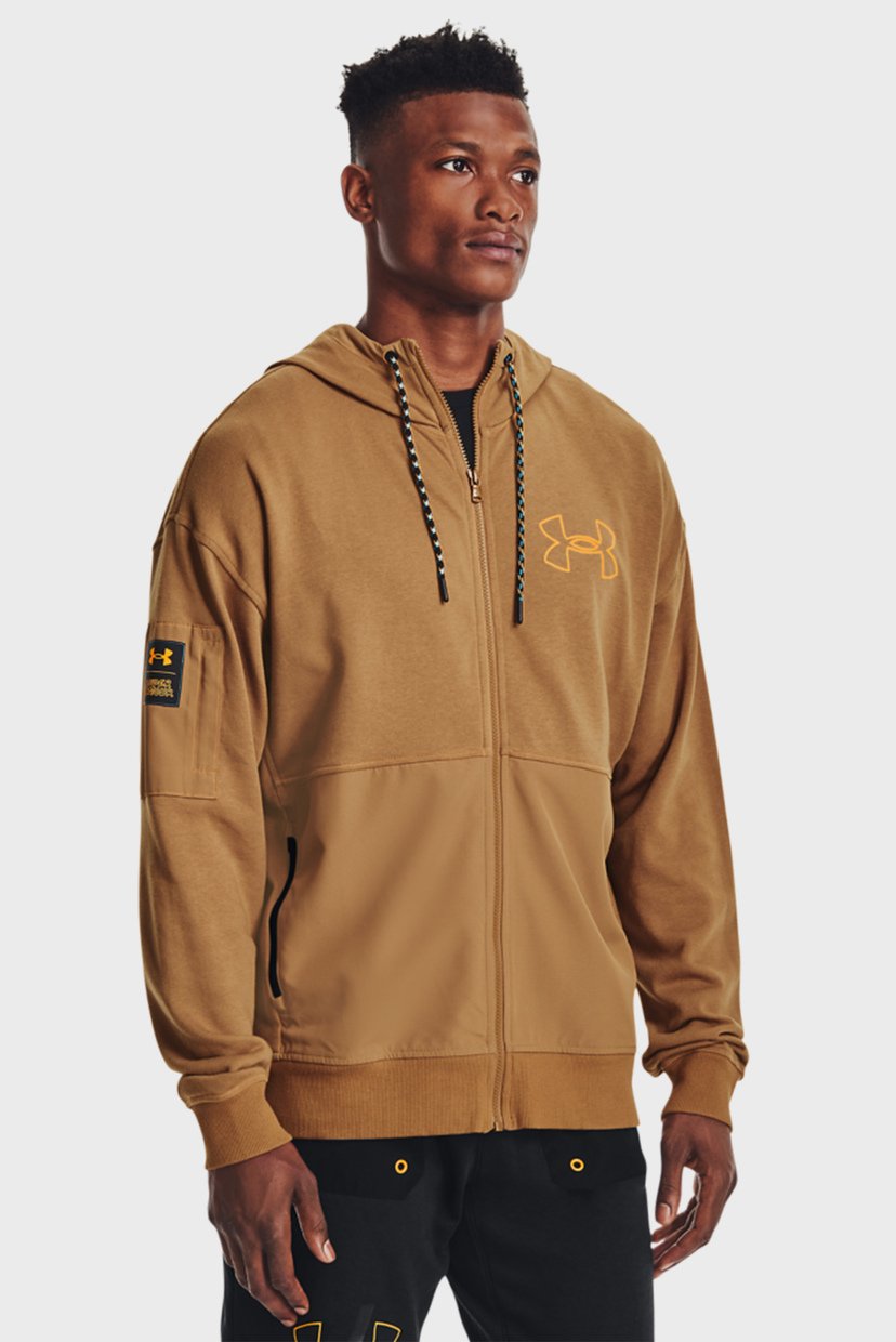 

Мужское бежевое худи UA RIVAL TERRY SCRIBBLE FZ Under Armour  1366406-277, Мужское бежевое худи UA RIVAL TERRY SCRIBBLE FZ Under Armour XL 1366406-277