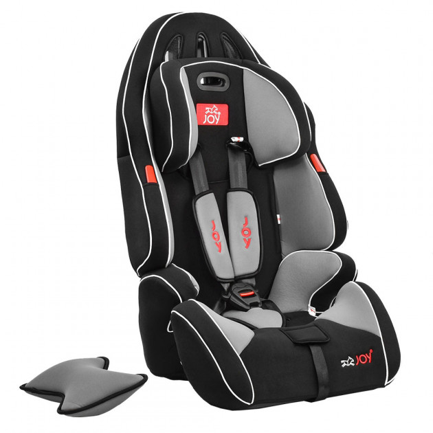 

Автокресло детское универсальное JOY G 1309 (9-36 кг) Черно-серое