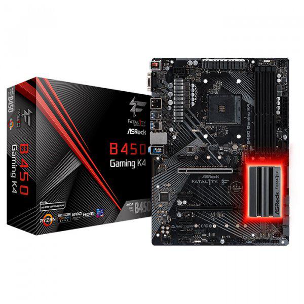 

Материнская плата ASROCK Fatal1ty B450 Gaming K4