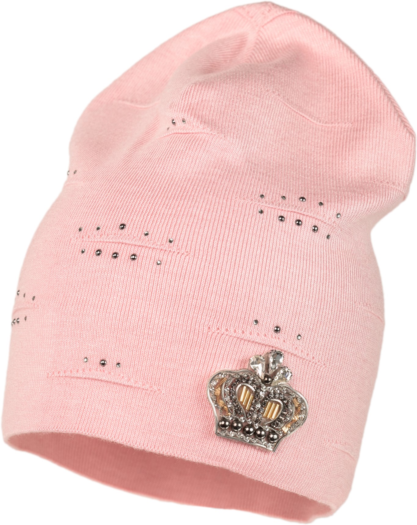 

Демисезонная шапка Jamiks BONITA-2 54 см Розовая