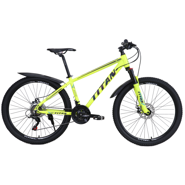 

Велосипед Titan Drag 26" 15" Желтый