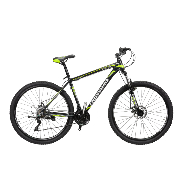 

Велосипед CrossBike Leader 29" 19" Черный-Желтый